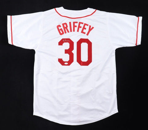 Ken Griffey Sr Signed Cincinnati Reds Jersey (JSA COA) 3xAll Star Center Fielder