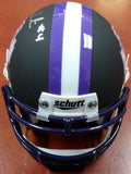 DESHAUN WATSON AUTOGRAPHED SIGNED CLEMSON CHAMPS MINI HELMET BECKETT BAS 113702