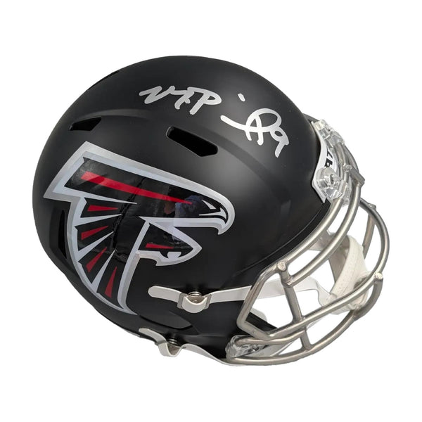 Michael Penix Jr. Autographed Falcons Full Size Speed Replica Helmet - Beckett