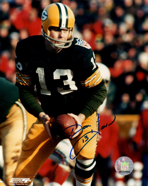 Green Bay Packers Quarterback DON HORN Signed 8X10 Photo #4 AUTO - SB II Champs