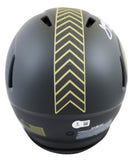 Steelers Joe Greene "HOF 87" Signed STS IV Full Size Speed Proline Helmet BAS W