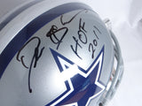 Deion Sanders Signed Dallas Cowboys Full Size Authentic Helmet w/ HOF -Beckett