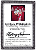 Jerry Rice Signed Hand Painted LE 1/1 By William Zavala Framed Jersey Fanatics