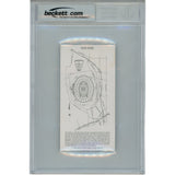 Phil Simms Autographed New York Giants Ticket Stub SB XXI MVP Slab Beckett 53169