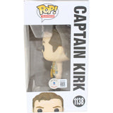 William Shatner Autographed/Signed Funko Pop! #1138 Beckett 42239