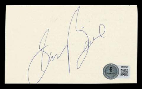 Blazers Sam Bowie Authentic Signed 3x5 Index Card Autographed BAS #BT03575