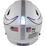 Justin Jefferson Autographed Minnesota Vikings SpeedFlex 24 Alt Beckett 51015