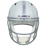 Justin Jefferson Autographed Minnesota Vikings '24 Alt Full Size Helmet Beckett
