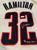 Richard Hamilton Autographed College Signed Basketball Jersey 1999 CHAMPS JSA