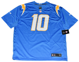 JUSTIN HERBERT AUTOGRAPHED LOS ANGELES CHARGERS #10 NIKE JERSEY BECKETT