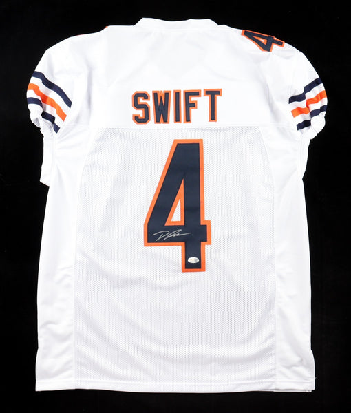 D Andre Swift Signed Bears Pro Cut Jersey (JSA) Chicago's Feature Running Back