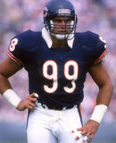 Dan Hampton Signed Bears Jersey Inscribed "HOF 2002" (Schwartz COA) 85 Bears D.T