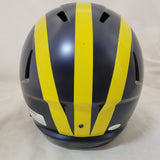 MIKE SAINRISTIL SIGNED MICHIGAN WOLVERINES F/S SPEED REPLICA HELMET JSA HOLOGRAM
