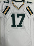 BRANDON MCMANUS - Signed Custom White Jersey AUTO - Green Bay Packers - BAS