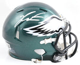 Jalen Carter Autographed Philadelphia Eagles Speed Mini Helmet - Beckett W Holo