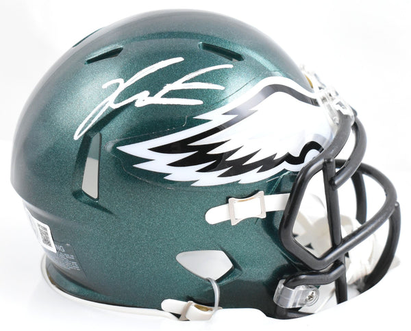 Jalen Carter Autographed Philadelphia Eagles Speed Mini Helmet - Beckett W Holo