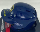 Milwaukee Brewers PAUL MOLITOR Signed Rawlings BLUE Mini Helmet AUTO - BAS