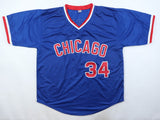 Steve Trout Signed Chicago Cubs Jersey (Wilder) 1984 #2 Cubs Starting Pitcher