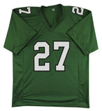 Quinyon Mitchell Authentic Signed Kelly Green Pro Style Jersey JSA Witness