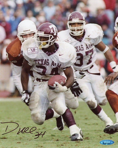 DANTE HALL AUTOGRAPHED SIGNED TEXAS A&M AGGIES 8x10 PHOTO TRISTAR