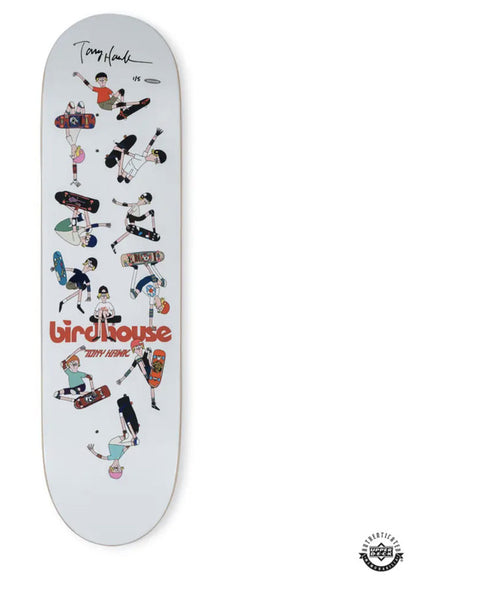 Tony Hawk Autographed Birdhouse Retrospective Skateboard Deck UDA LE 5