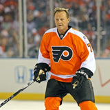 Bill Barber Signed Career Highlight Stat Philadelphia Flyers Jersey (PSA COA) LW