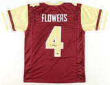 Zay Flowers Signed Boston College Eagles Jersey (JSA) Ravens Wide Receiver