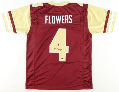 Zay Flowers Signed Boston College Eagles Jersey (JSA) Ravens Wide Receiver