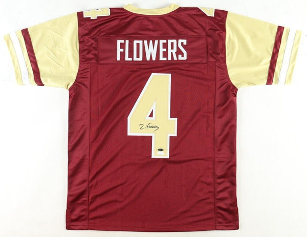 Zay Flowers Signed Boston College Eagles Jersey (JSA) Ravens Wide Receiver