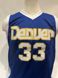 David Thompson Autographed & Inscribed Denver Nuggets Jersey | JSA COA