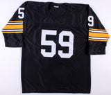 Jack Ham Signed Pittsburgh Steelers Career Stat Jersey Inscribed "HOF 88" (TSE)