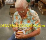 BILLY KILMER AUTOGRAPHED WASHINGTON REDSKINS RED MINI HELMET JSA 21048