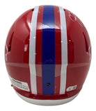 Jim Kelly Signed Buffalo Bills Full Size Replica Speed Helmet BAS ITP