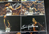 1978-79 NBA Champions Supersonics Auto Poster Photo 9 Sigs Fred Brown MCS 51048