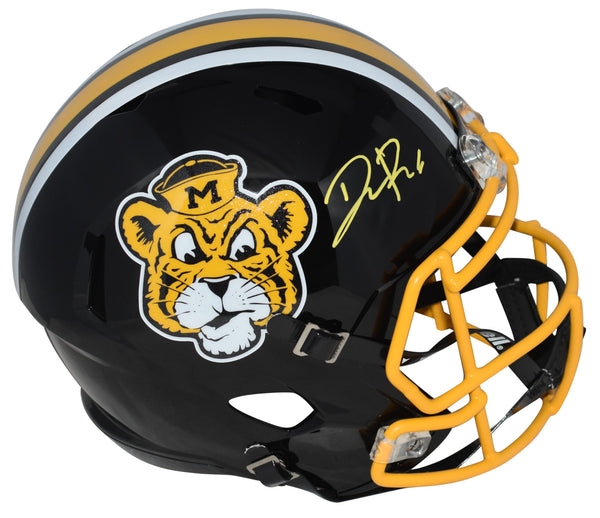 DARIUS ROBINSON AUTOGRAPHED MISSOURI TIGERS FULL SIZE SPEED HELMET BECKETT