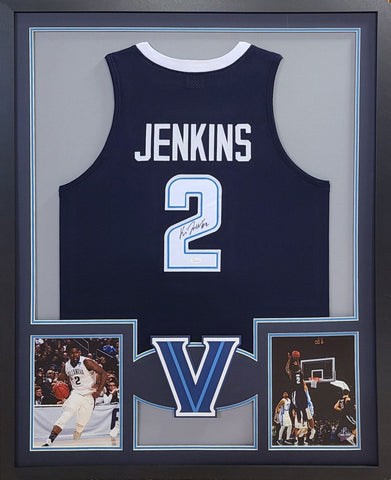 Kris Jenkins Autographed Signed Framed Villanova Jersey JSA