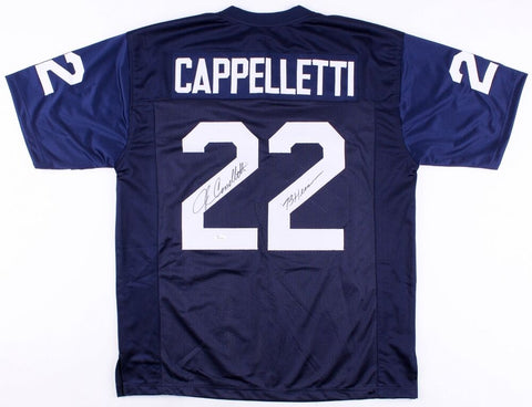 John Cappelletti Signed Penn State Nittany Lions Jersey Inscribed "73 Heisman"
