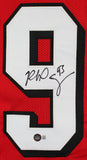 Georgia Richard Seymour Authentic Signed Red Pro Style Jersey BAS Witnessed