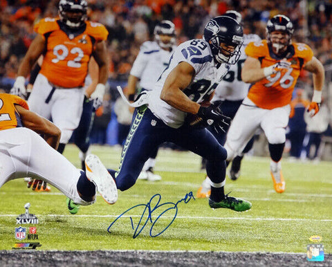DOUG BALDWIN AUTOGRAPHED 16X20 PHOTO SEATTLE SEAHAWKS SUPER BOWL MCS HOLO 86876