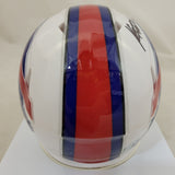 KEON COLEMAN SIGNED AUTOGRAPHED BUFFALO BILLS SPEED MINI HELMET BECKETT QR