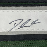 Framed Autographed/Signed D'Andre Swift 33x42 Philadelphia Green Jersey JSA COA