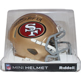 Patrick Willis Signed San Francisco 49ers TB Mini Helmet HOF Beckett 43670