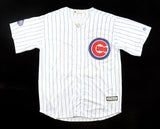 Ben Zobrist Signed Cubs Majestic Authentic MLB Jersey w/2016 World Series Patch