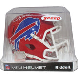Doug Flutie Autographed Buffalo Bills TB Mini Helmet Beckett 42831