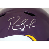 Randy Moss Autgraphed/Signed Minnesota Vikings F/S Helmet TB Beckett 43263