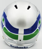 TYLER LOCKETT AUTOGRAPHED SEAHAWKS 1983-01 THROWBACK FULL SIZE HELMET MCS 236383