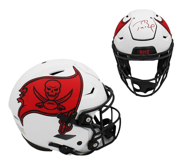 Tom Brady Signed Tampa Bay Buccaneers Speed Flex Authentic Lunar NFL Helmet