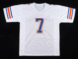 Danny Wuerffel Signed Florida Gators Jersey Inscbd 96 Heisman & Champs (JSA COA)