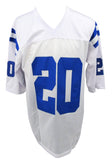 Mike Doss Signed/Auto White Dallas Cowboys Photo Football Jersey JSA 208163