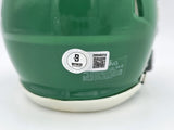 DESEAN JACKSON AUTOGRAPHED EAGLES 2023 KELLY GREEN MINI HELMET BECKETT 243641